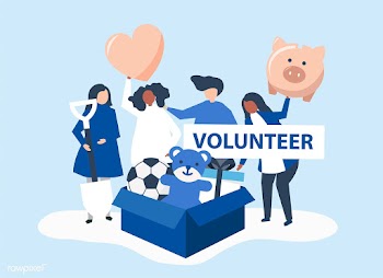People volunteering and donating money and it.. | Free stock vector - 478730