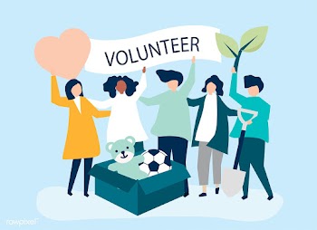 People volunteering and donating money and it.. | Free stock vector - 478775