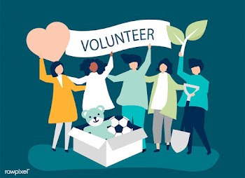 People volunteering and donating money and it.. | Free stock vector - 479307