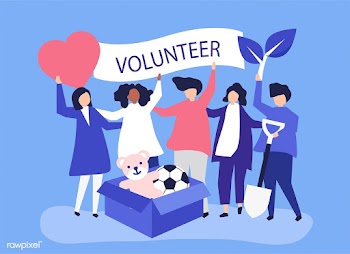People volunteering and donating money and it.. | Free stock vector - 480201