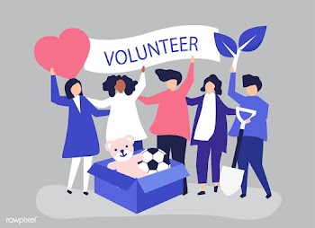 People volunteering and donating money and it.. | Free stock vector - 480209