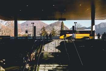 People Walking Near Stairs