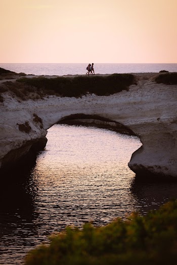 People Walking on Bridge