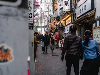 People Walking on Street