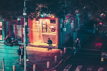 People Walking On Street