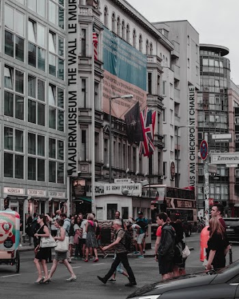 People Walking on Street