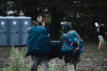 People Wearing Backpack