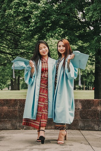 People Wearing Graduation Toga