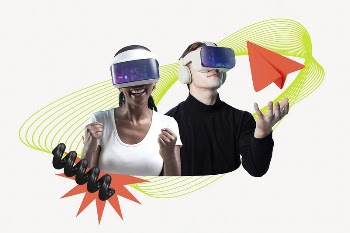 People wearing VR, 3D entertainment | Free Photo - rawpixel