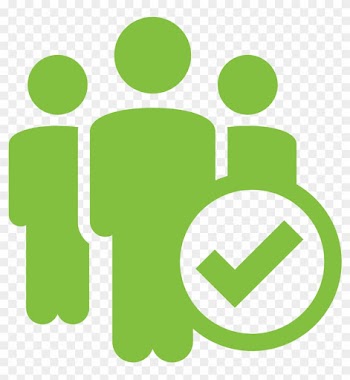 People With Check Mark Icon - Icon