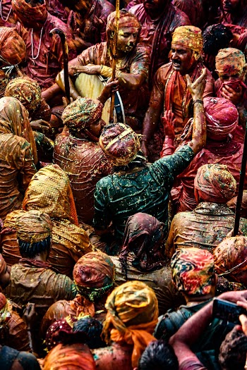 People With Color Powders