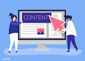People with digital content creation concept | Free stock vector - 478858