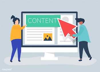 People with digital content creation concept | Free stock vector - 479263