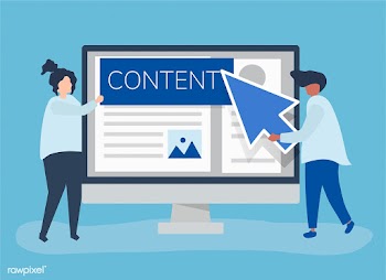 People with digital content creation concept | Free stock vector - 480311