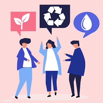 People with environmental conservation ideas | Free stock vector - 478575