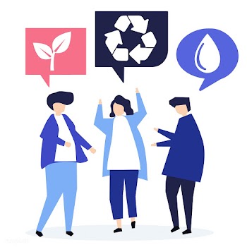 People with environmental conservation ideas | Free stock vector - 478962