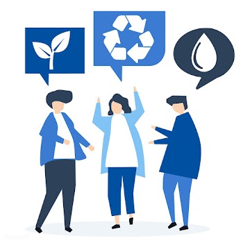 People with environmental conservation ideas | Free stock vector - 480390
