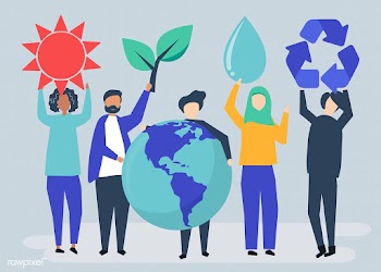 People with environmental sustainability conc.. | Free stock vector - 479554