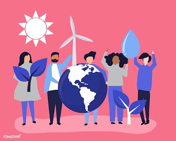 People with environmental sustainability conc.. | Free stock vector - 480475