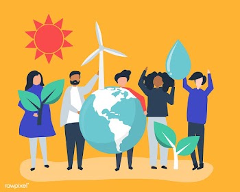 People with environmental sustainability conc.. | Free stock vector - 480577