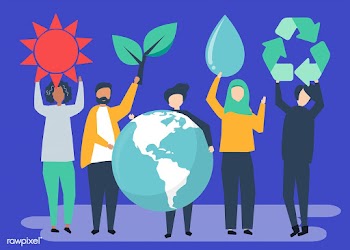 People with environmental sustainability conc.. | Free stock vector - 480619