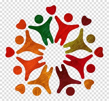 People with hearts , Cartoon, Public welfare sign transparent background PNG clipart