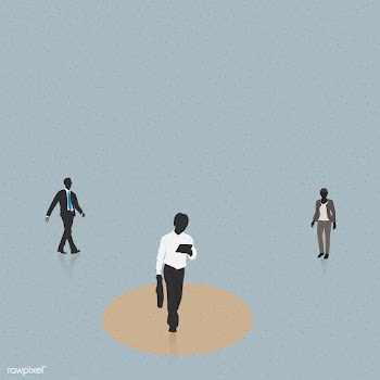 People with social distancing in public | Free  illustration - 2306951