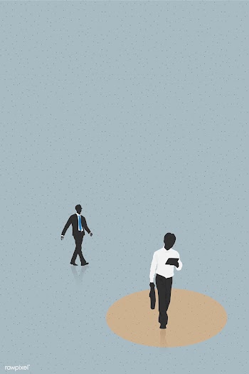 People with social distancing in public | Free  illustration - 2306952