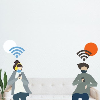 People with social distancing in public | Free  illustration - 2312155