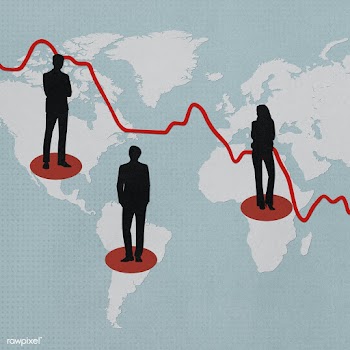 People with social distancing in public | Free  illustration - 2313264