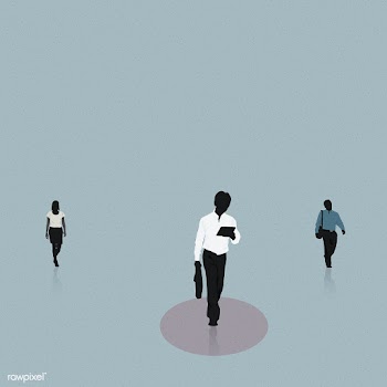 People with social distancing in public vector | Free  vector - 2305190