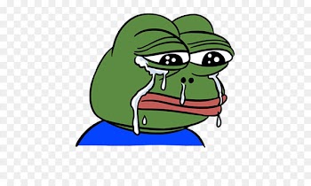 Pepe the Frog Sticker Red envelope Facial expression - Sad frogs 