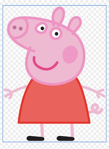 Peppa Pig Transparent Png Image - Peppa Pig Mini Figurine Set