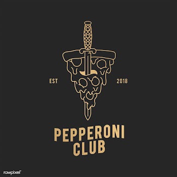 Pepperoni club illustration | Free stock vector - 557990