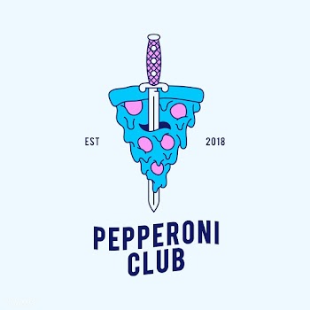 Pepperoni pizza design vector | Free stock vector - 516995