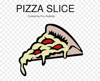 Pepperoni Pizza Slice Clip Art Free Vector 4vector - Pizza Is My Favorite Food