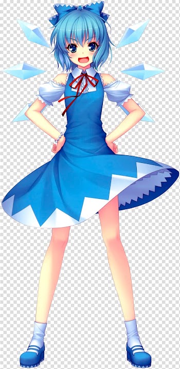 Perfect Cherry Blossom Cirno Video game Desktop Fatal Frame II: Crimson Butterfly, shanghai blue transparent background PNG clipart