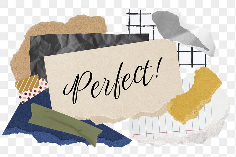 Perfect! png word sticker typography, | Free PNG - rawpixel
