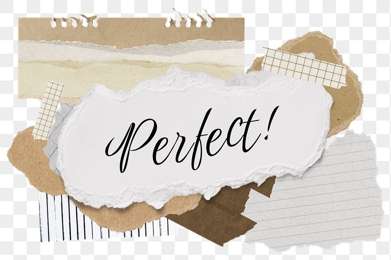 Perfect! png word sticker typography, | Free PNG - rawpixel