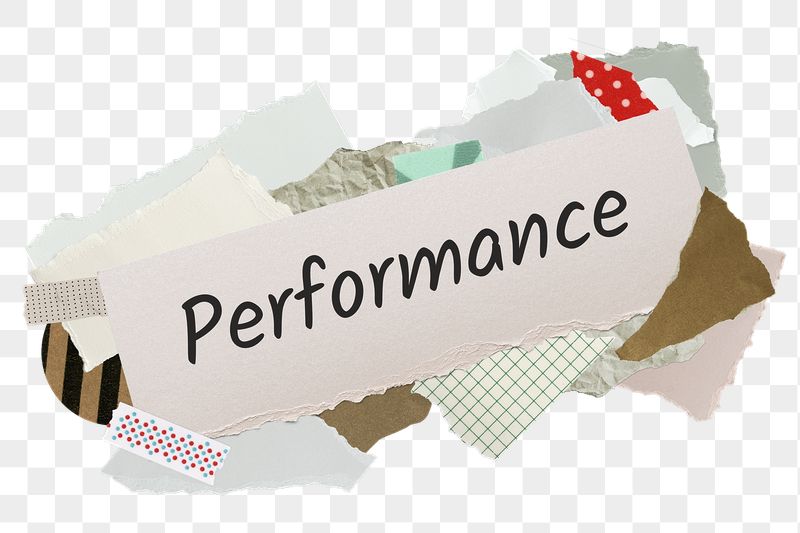 Performance png word sticker, aesthetic | Free PNG - rawpixel