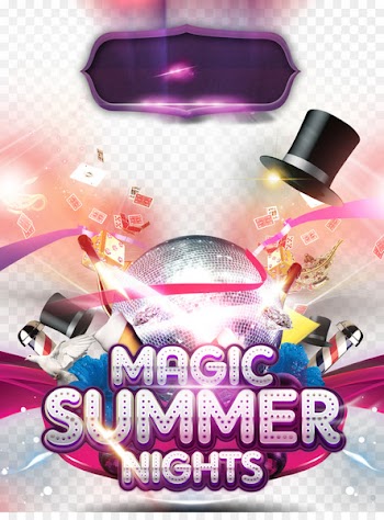 Performance Poster Magic - Colorful ballroom 