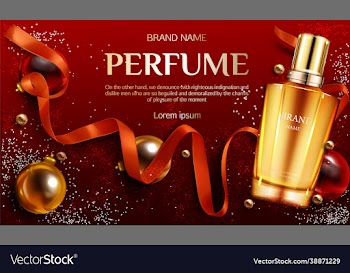 perfume glass bottle golden 10