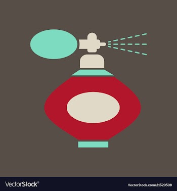 Perfume glass bottles various shapes caps and vector image