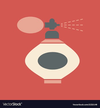 Perfume glass bottles various shapes caps and vector image