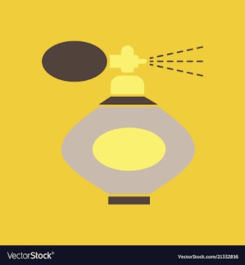 Perfume glass bottles various shapes caps and vector image