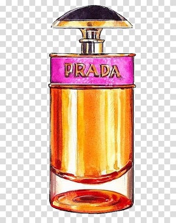 Perfume Watercolor painting Illustration, Watercolor perfume transparent background PNG clipart