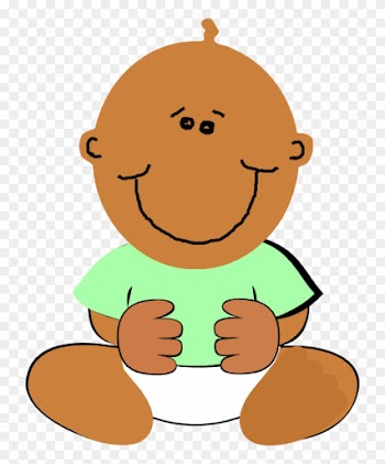 Permalink To Black Baby Clipart Cow Clipart - Black Baby Clip Art