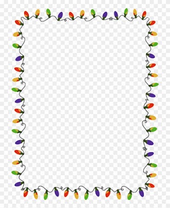 Permalink To Christmas Lights Clipart Border Crown - Christmas Lights Border Clipart