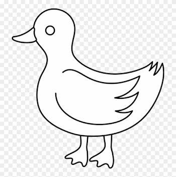Permalink To Duck Clipart Black And White Cloud Clipart - Black And White Ducksclipart