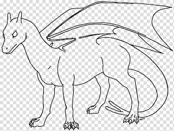 Pern Dragon Template Lines, dragon illustration transparent background PNG clipart